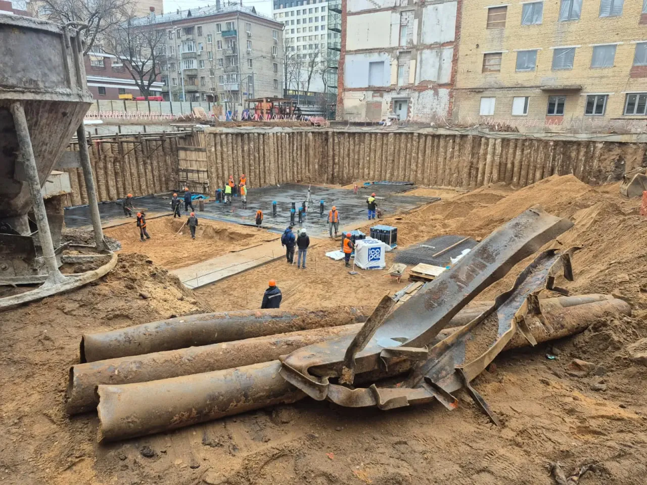 Поставка арматуры А500С для фундамента медицинского центра