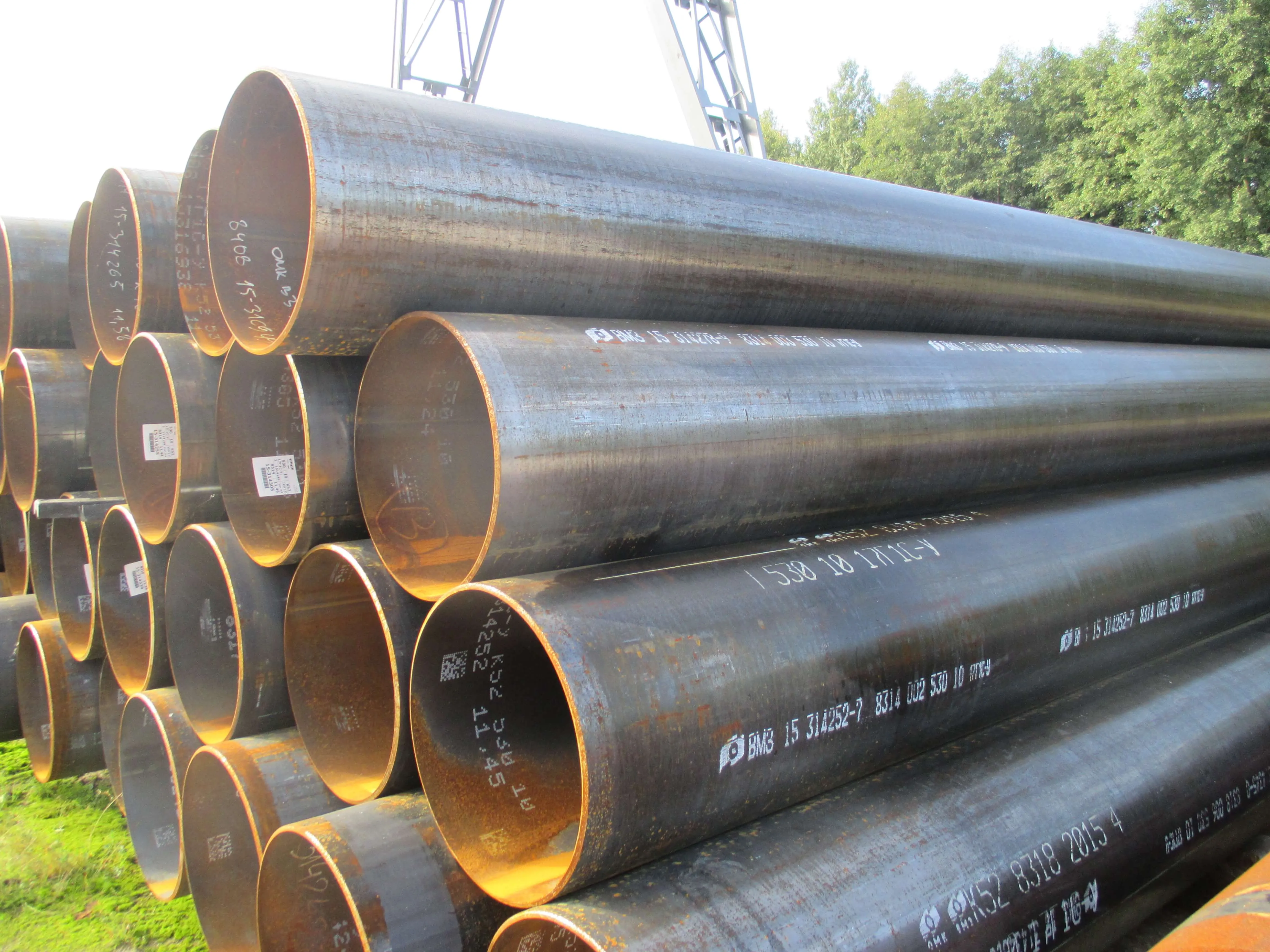 Поставка труб ЭСВ 530х10 в г. Шахты