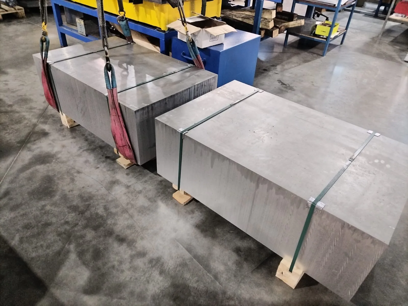 Поставка алюминиевых плит 420 для нужд предприятия машиностроения в г. Санкт-Петербург