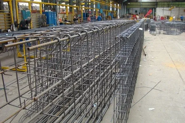 Каркасы арматурные для стены в грунте