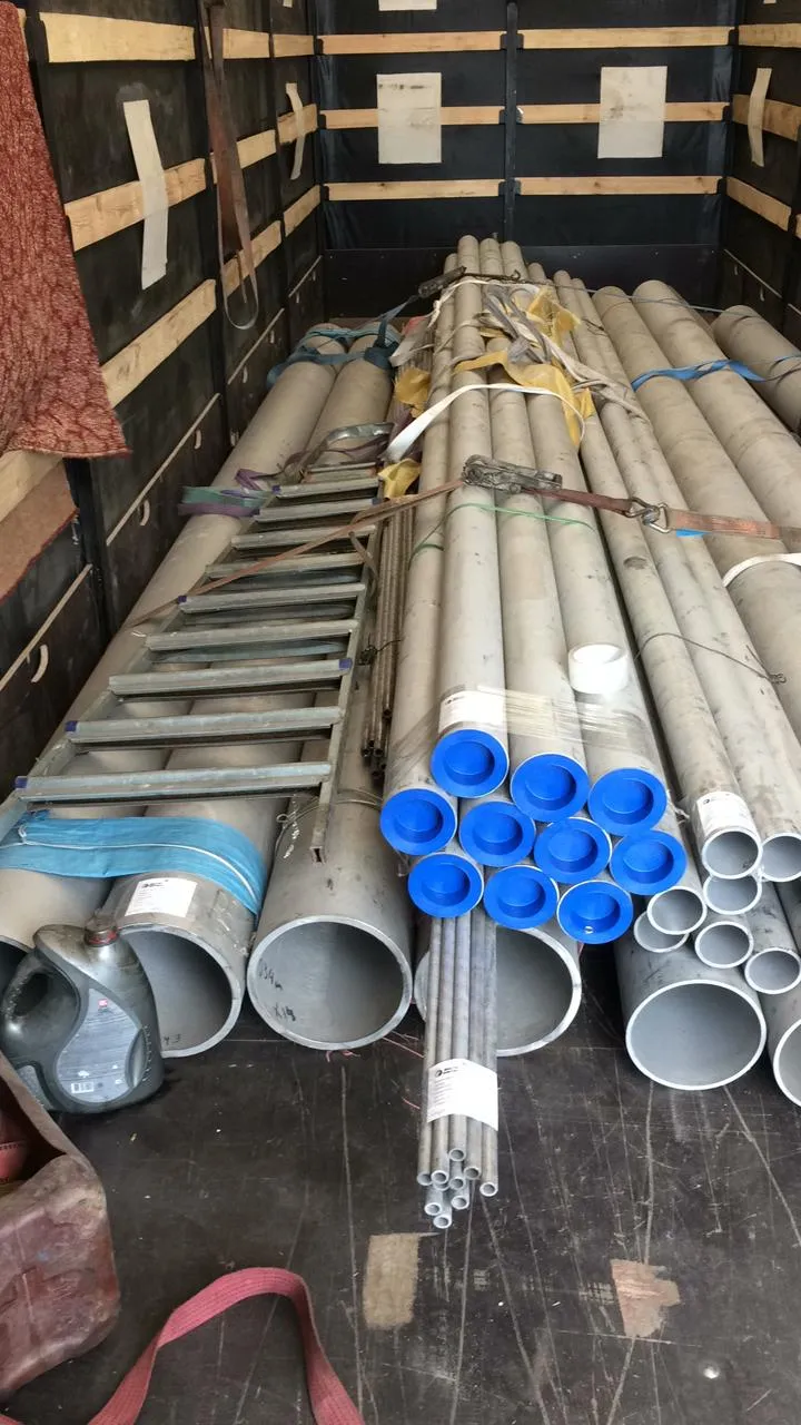 Строительство в городе Белокаменка, поставка бесшовных труб ст.12х18Н10Т на объект Арктик СПГ