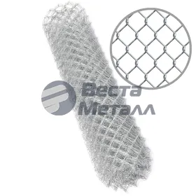 Сетка оцинкованная плетеная 50х50х3 Сетка оцинкованная плетеная 50х50х3