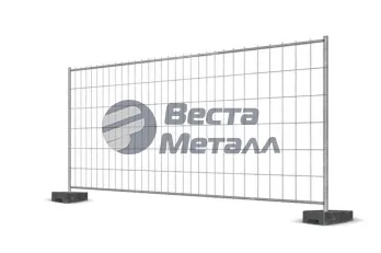 Строительное краткосрочное ограждение 2000х1200 Строительное краткосрочное ограждение 2000х1200