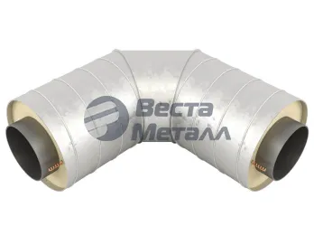 Отвод Ст3сп ГОСТ 3262-75 Ду32-42.3 - ППУ ОЦ Отвод Ст3сп ГОСТ 3262-75 Ду32-42.3 - ППУ ОЦ