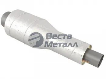 Переход 325х8.0 - 133х4.5 Ст10-20 ГОСТ 10704-91/10705-80 - ППУ ОЦ - ЗМКВ