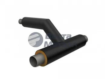 Тройниковое ответвление 1020х14.0 - 1020x14.0 Ст20 ГОСТ 20295-85 - ППУ ПЭ - ЗМКВ Тройниковое ответвление 1020х14.0 - 1020x14.0 Ст20 ГОСТ 20295-85 - ППУ ПЭ - ЗМКВ