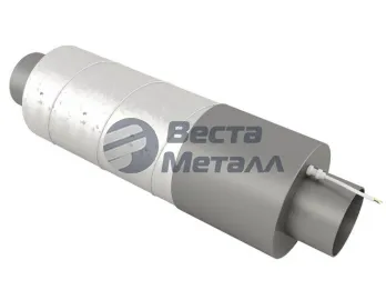 Концевой элемент Ст20 ГОСТ 8732-78 325 - ППУ ОЦ - ЗМКВ Концевой элемент Ст20 ГОСТ 8732-78 325 - ППУ ОЦ - ЗМКВ