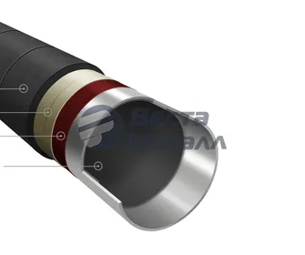 Труба УС-3 трехслойная стальная электросварная d273х6