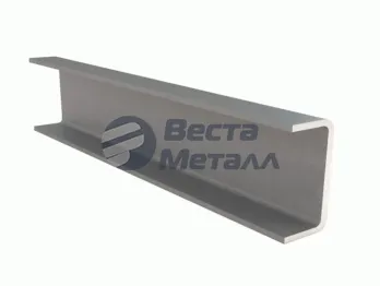 Швеллер гнутый нержавеющий AISI 304 (08Х18Н10) 95х60х2 мм Швеллер гнутый нержавеющий AISI 304 (08Х18Н10) 95х60х2 мм