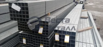 Труба профильная квадратная оцинкованная 80х80х4 Труба профильная квадратная оцинкованная 80х80х4