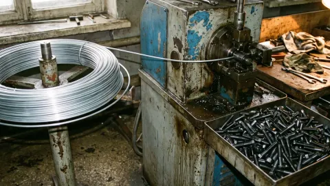 Проволока для холодной высадки: какая нужна и чем отличается от обычной